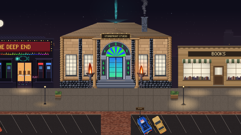 The street